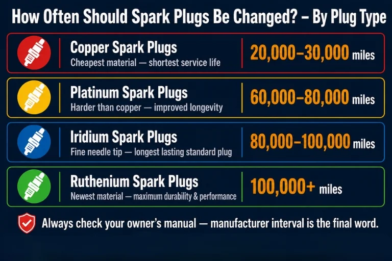 how often should spark plugs be changed
